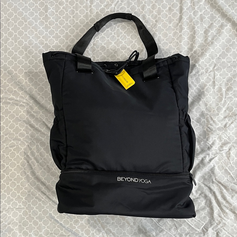 Beyond Yoga Black Duffel Bag - Picture 8 of 8